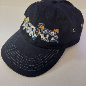 Vintage Rugrats 1998 Viacom Hat Adjustable Black Nickelodeon